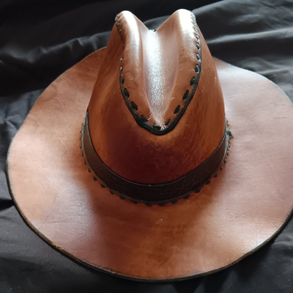 Womens Australian Leather Hat